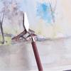 Non-Toxic 7Pcs Art Spatula Soft Paint Oil Painting Wooden Handle Palette Knife Set Gouache Painting Spatula