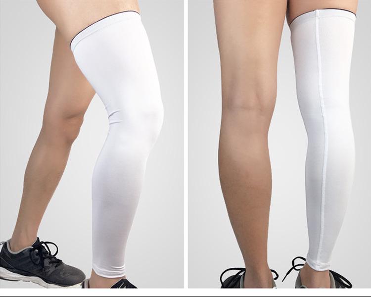 Unisexové venkovní cyklistické návleky na nohy, letní sportovní legíny s ochranou proti slunci, prodyšné elastické vybavení pro basketbal a další - HX001