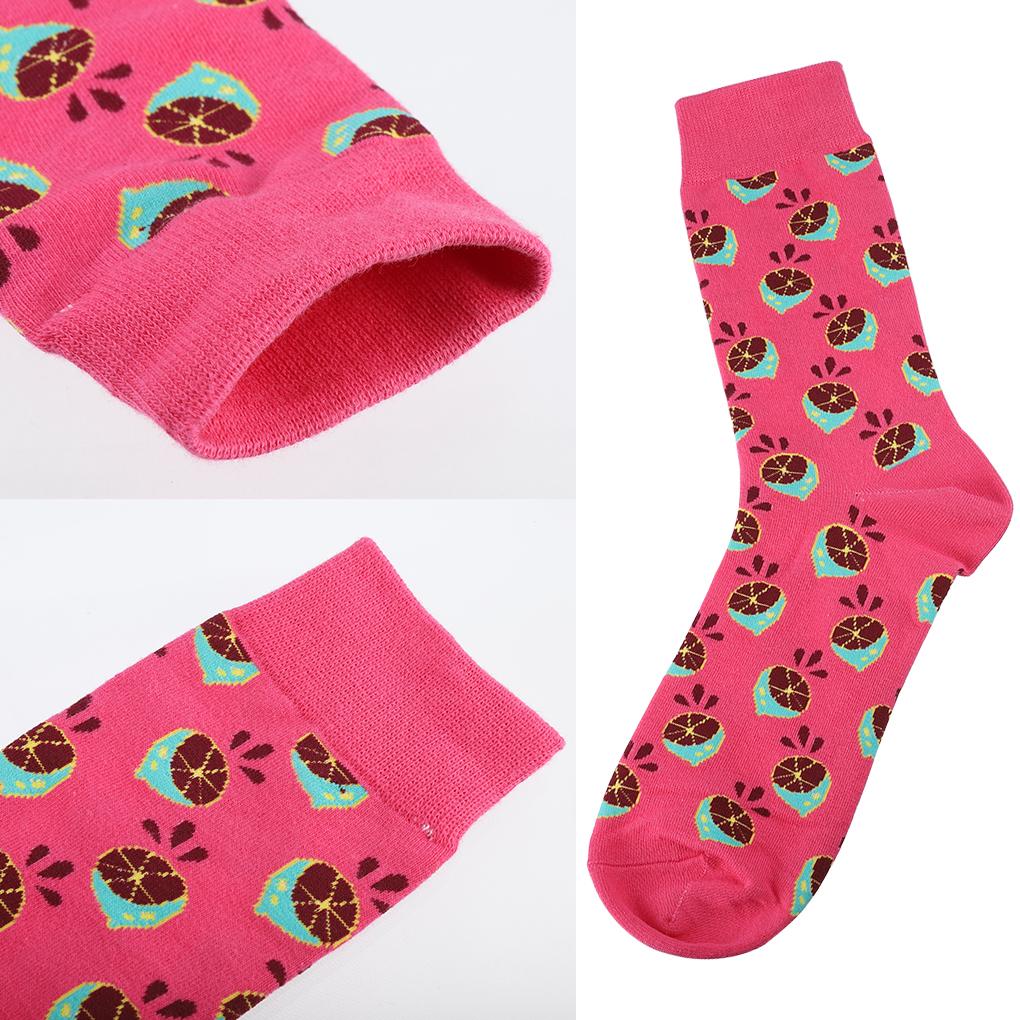 1 Pair Socks Cotton Print Woman Party Hosiery Sport Foot Wear Accessories