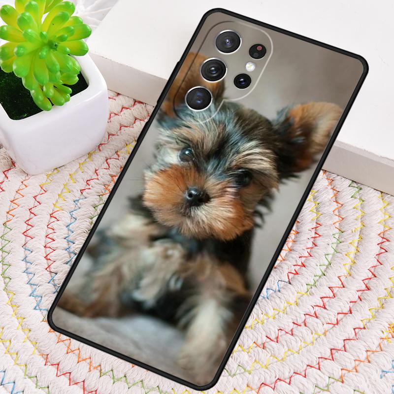 Yorkshire Terrier Hund TPU Handyhülle Für Samsung Galaxy note 10 pro S26 S25 S24 S23 S22 Ultra Plus S21 FE S20 Stoßfeste Hülle