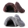 Enclosed Cat & Small Dog Winter Warm Nest Kennel - Four Seasons Sleeping Bag House