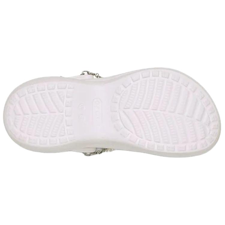 Crocs Little Whale Stylish and Comfortable Hole Shoes Women’s White