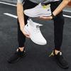 Men's shoes fly-woven mesh casual sports little white shoes 20252025 foreign trade lightweight trendy shoes men's