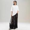 Women High Waist Floral Lace Maxi Skirt, Solid Sheer Bodycon Long Skirt, Streetwear Slim Fit See Through Skirt for Spring Daily Club Trendy Outfits