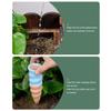 4 Pcs Plant Watering Spikes Slow Release Spiral Terracotta Self Watering Spikes Planter Insert Automatic Watering Spikes for Indoor Outdoor Plants