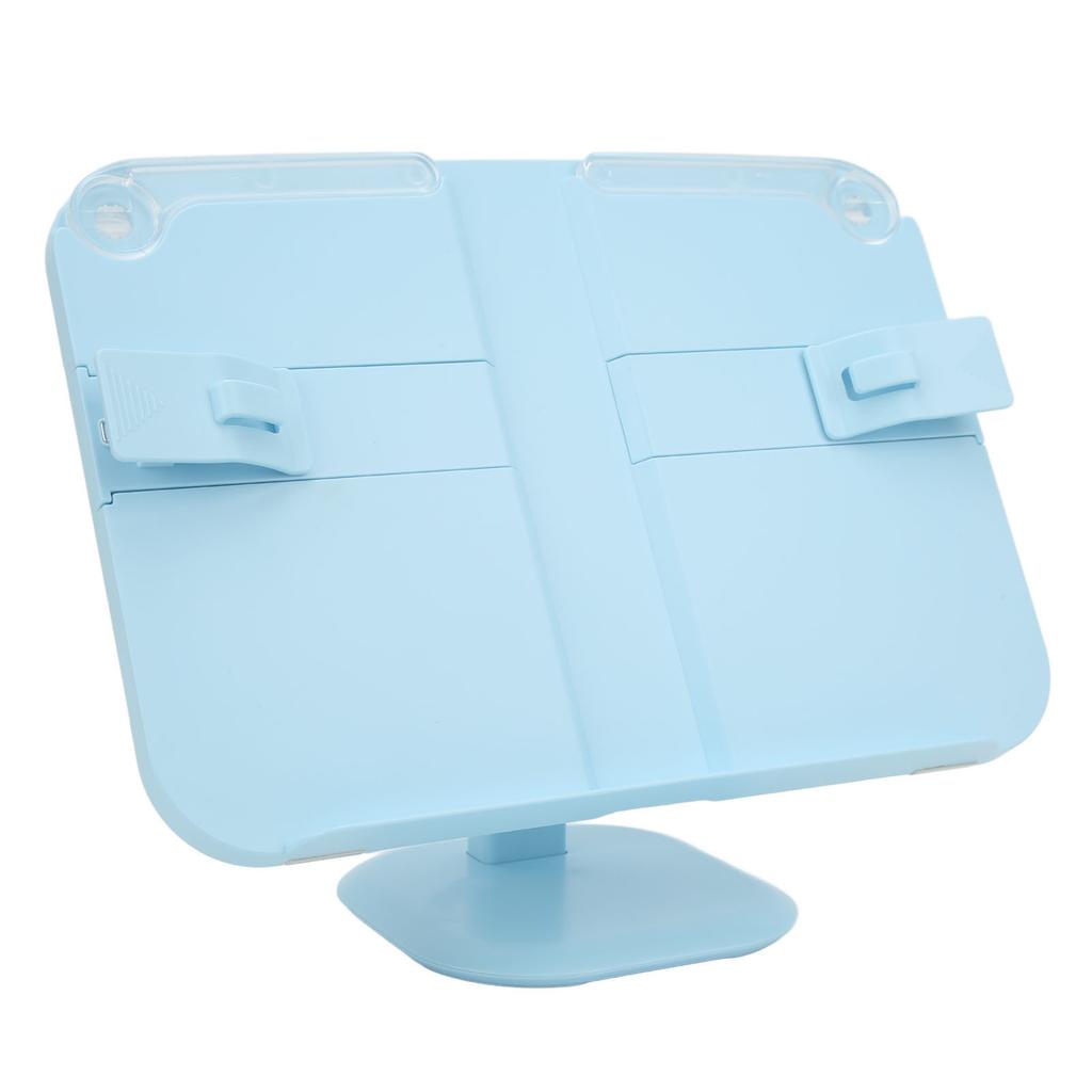 Lifting Bookshelf Portable Multifunctional Blue Comfortable Adjustable Lifting Reading Book Stand