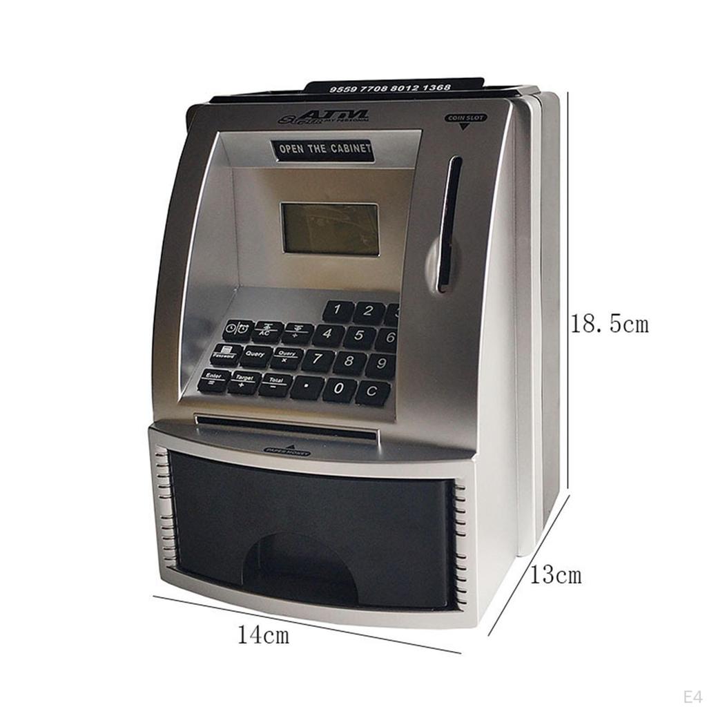 Geldautomat Sparschwein Lernspielzeug Münze Elektronisches Geld für Jungen Mädchen