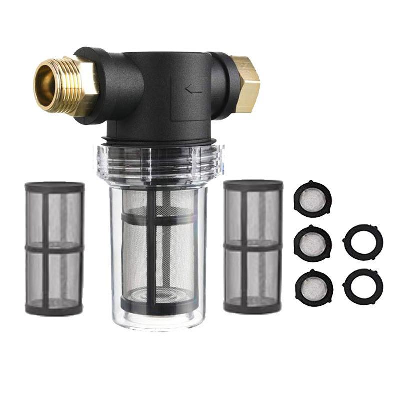 High-Pressure Pre-Filter 3/4 Inch Garden Hose Mesh Filter