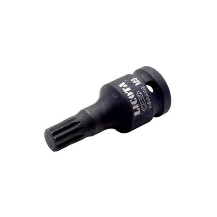 Douille Vielzahn M4 1/2 pouce, Embout Spline Cr-Mo 60mm