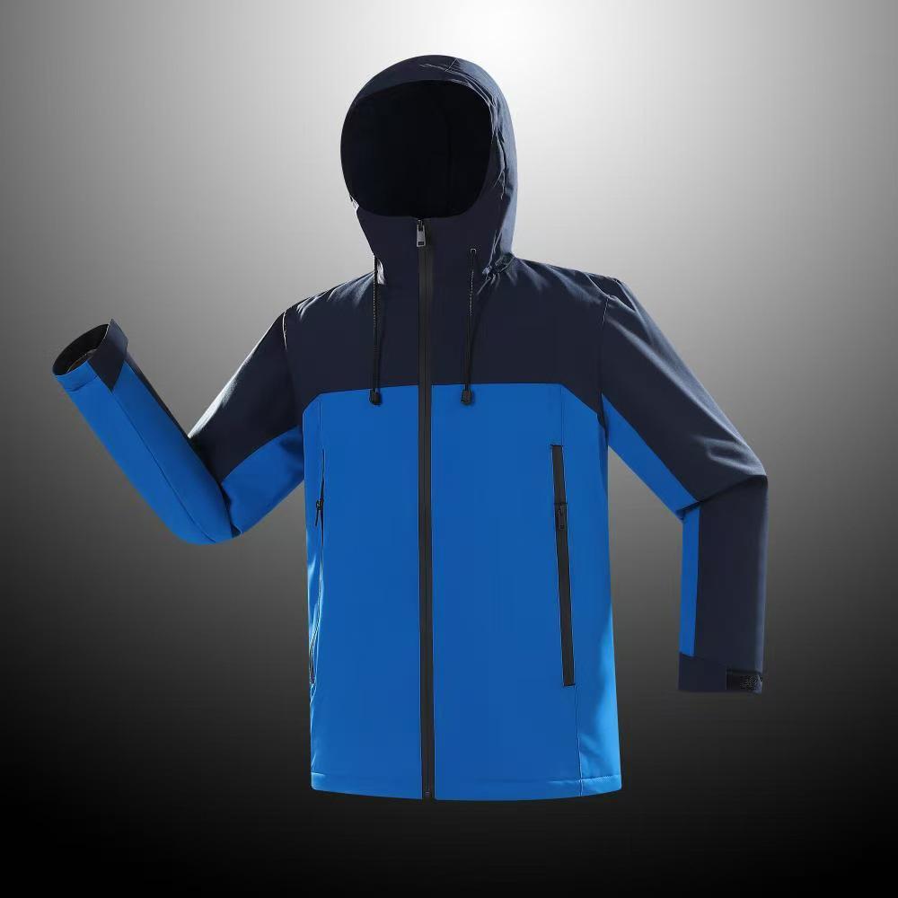 

Graphene Windbreaker: Unisex Winter Workwear Jacket, Thickened Warm & Windproof Cotton for Labor Protection M for 105-120 lbs