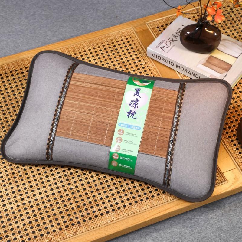 Cool Breathable Buckwheat Pillow With Removable Cover Neck Support Sleep Aid Single Bed Dorm Use