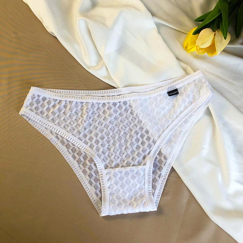 Lace Underwear Women's Panties Sexy Mesh Sexy Low Waist Briefs