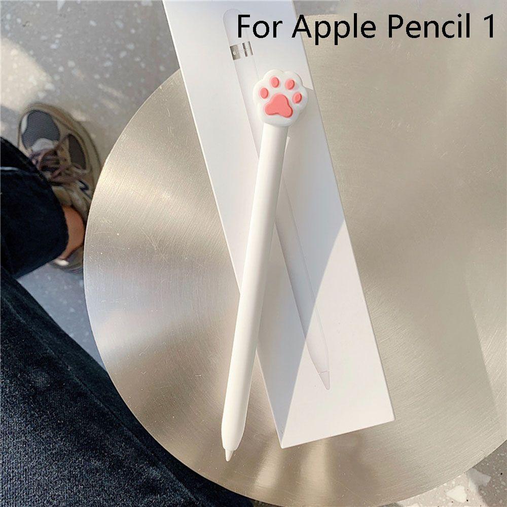 Cute Cat Claw For Apple Pencil 2/1 Case For iPad Tablet Touch Pen Stylus Cartoon Protective Sleeve Cover Flower Pencil Cases