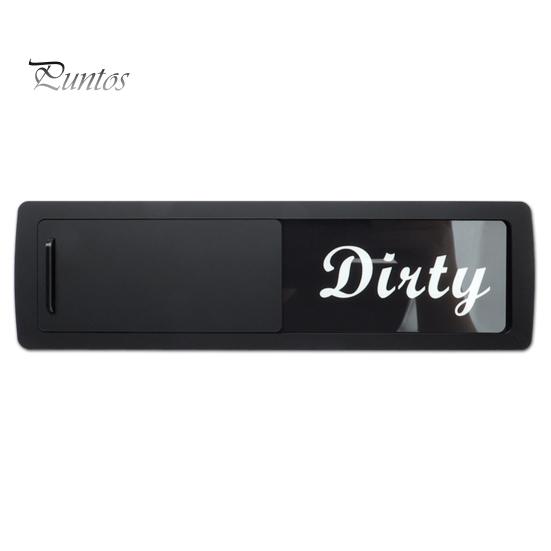 

Грязно-чистый магнит для посудомоечной машины, легко читаемый слайд, грязно-чистый магнитный индикатор, акриловый знак, украшение для кухни F