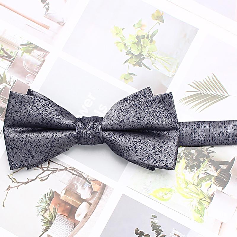 1PC High Quality Dark Pattern Performance Printed Floral Accessories Men's Bow Tie Handmade Casual