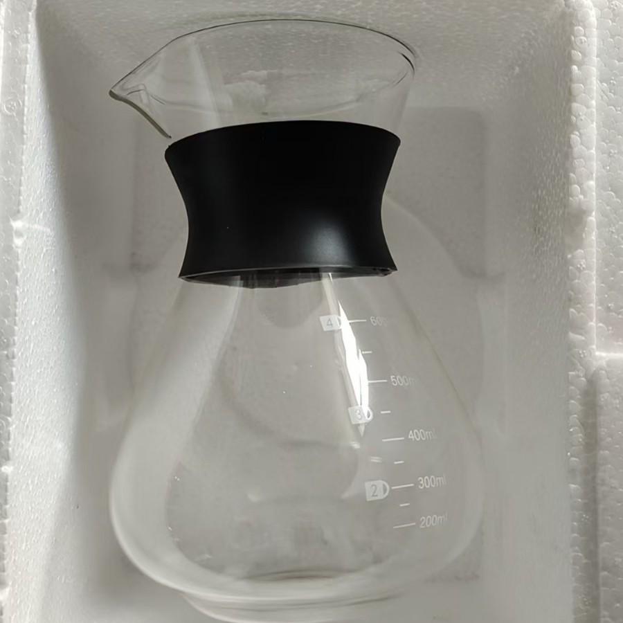 Thickened Glass Pour-Over Coffee Maker and Sharing Pot for Home Use