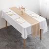 12x108 Inch Table Runner Solid Color Tablecloth Luxury Dining Table Decoration  Wedding Decoration