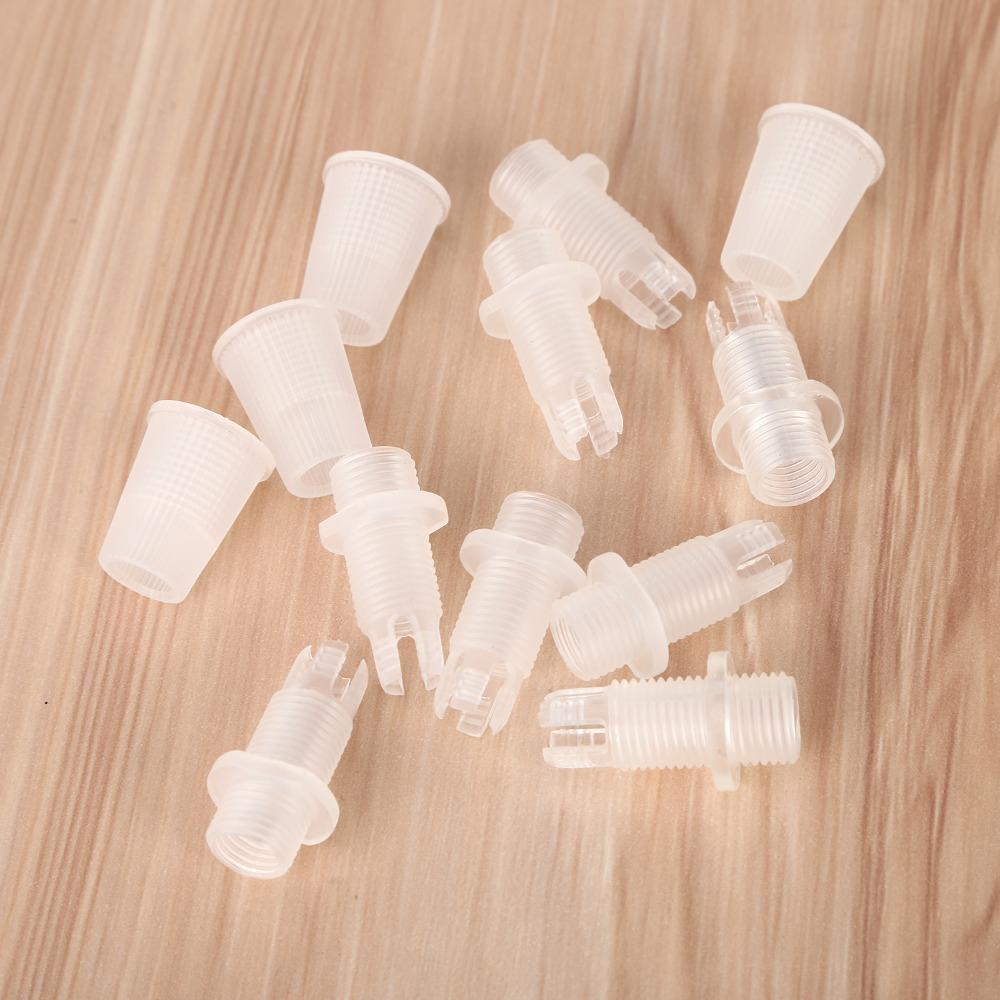 10Pcs Fastening for Pendant Light Threaded Wire Clip Cable Clamp Cord Grips Cable Strain Relief