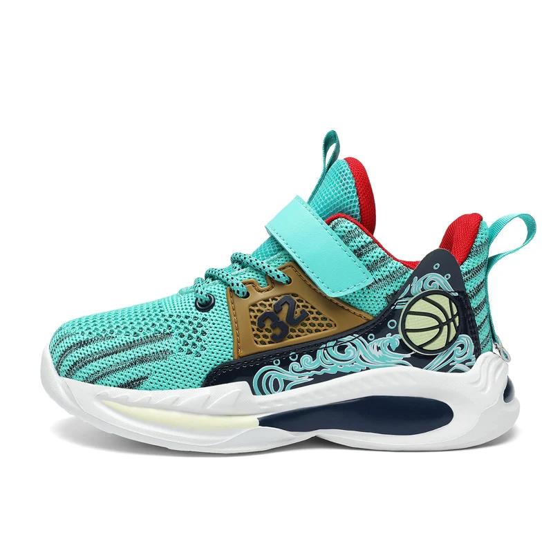 Men Basketball Original Wearable Athletic Shoes High-Quality Breathable Sports Cushioned Sneaker Field Training Basketball Boots