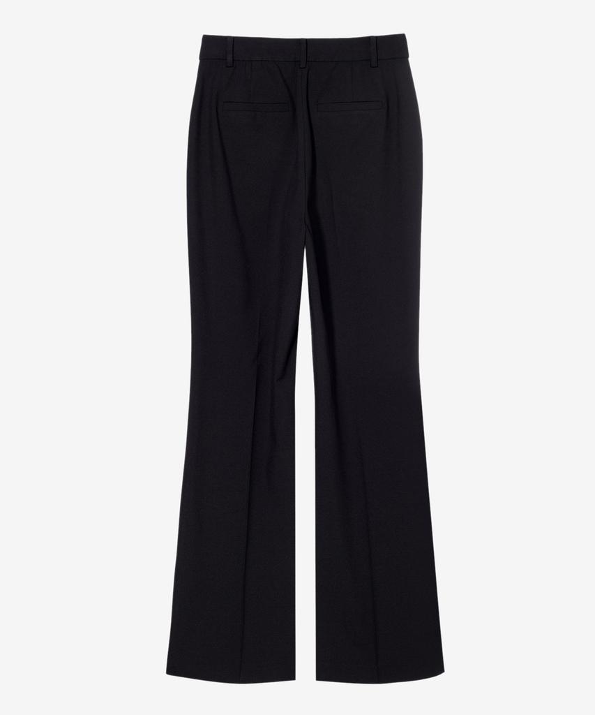 MIND BRIDGE WOMEN [W] Bootcut Elastic Black Slacks