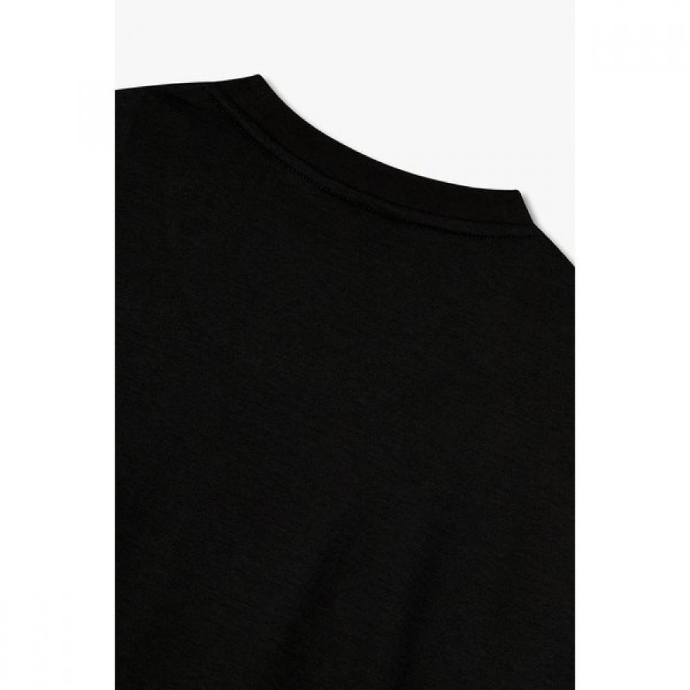 Emporio Armani 26 S S Men Eagle Embroidered Lyocell T ShirT  A516126027 