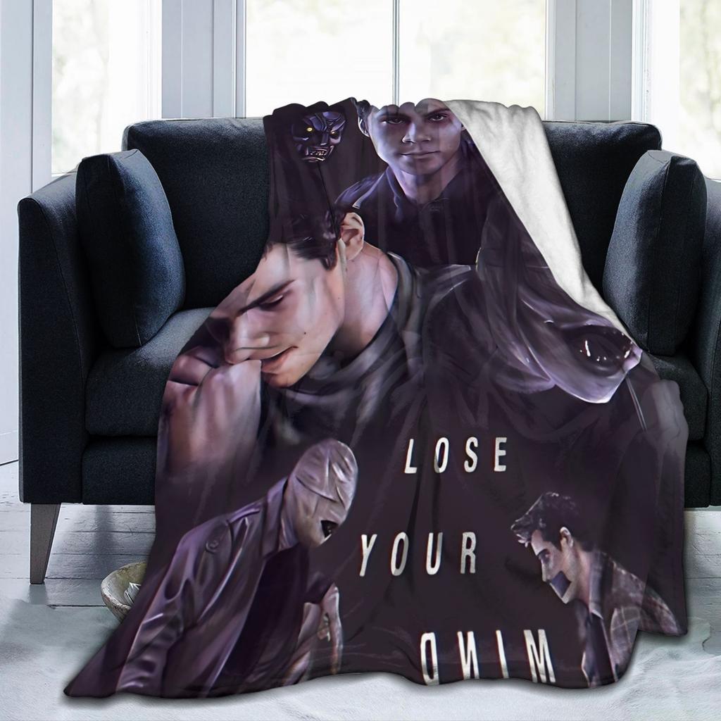 Teen Wolf Decke Flanell Sommer Klimaanlage Multifunktionale Superweiche Überwurfdecken für Sofa Couch Bettbezüge