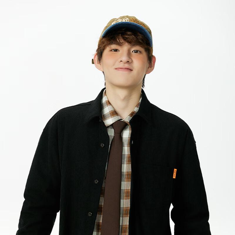 Men's Loose-Fit Corduroy Long-Sleeve Shirt