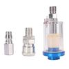 Pneumatic Spray Water Oil Separator with Quick Connector Effective Separation Copper Stainless Steel for Air Tool
