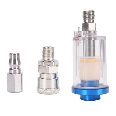 Separador de Água e Óleo Pneumático com Conector Rápido Separação Eficaz Cobre Aço Inoxidável para Ferramenta de Ar