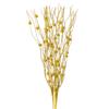 6/1Pcs Artificial Glitter Berry Stem Red Foam Fake Rattan Branch DIY Xmas Tree Ornaments Home New Year Wedding Party Decoration