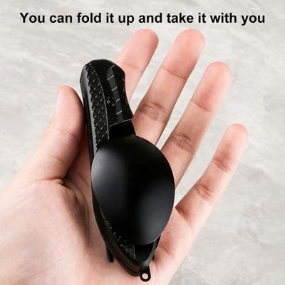 Lightweight Portable Have Meals Smooth Edges 4 In 1 Travel Utensil Cutlery Set for Outdoor Camping