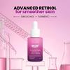 WOW Skin Science 0.3% Retinol Advanced Face Serum | Granactive Retinoid + Bakuchiol + Turmeric | Smooths Texture, Reduces Fine Lines & Firms Skin