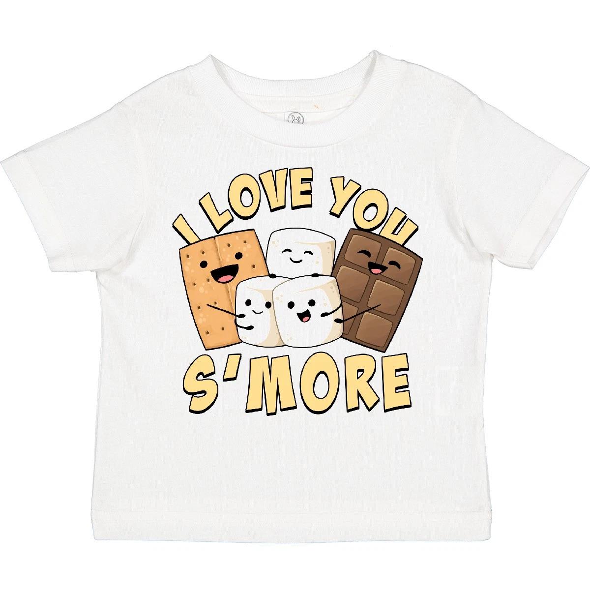 Inktastic I Love You S more Toddler T-Shirt Valentine Valentines First 1st My 110