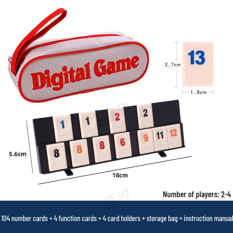Israeli Mahjong Number Cards: Multiplayer Casual Desktop Party Game