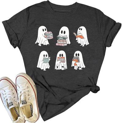 Teacher Halloween Shirt for Women Hocus Pocus Tshirts Funny Graphic Tee Tops Teacher Outfit
