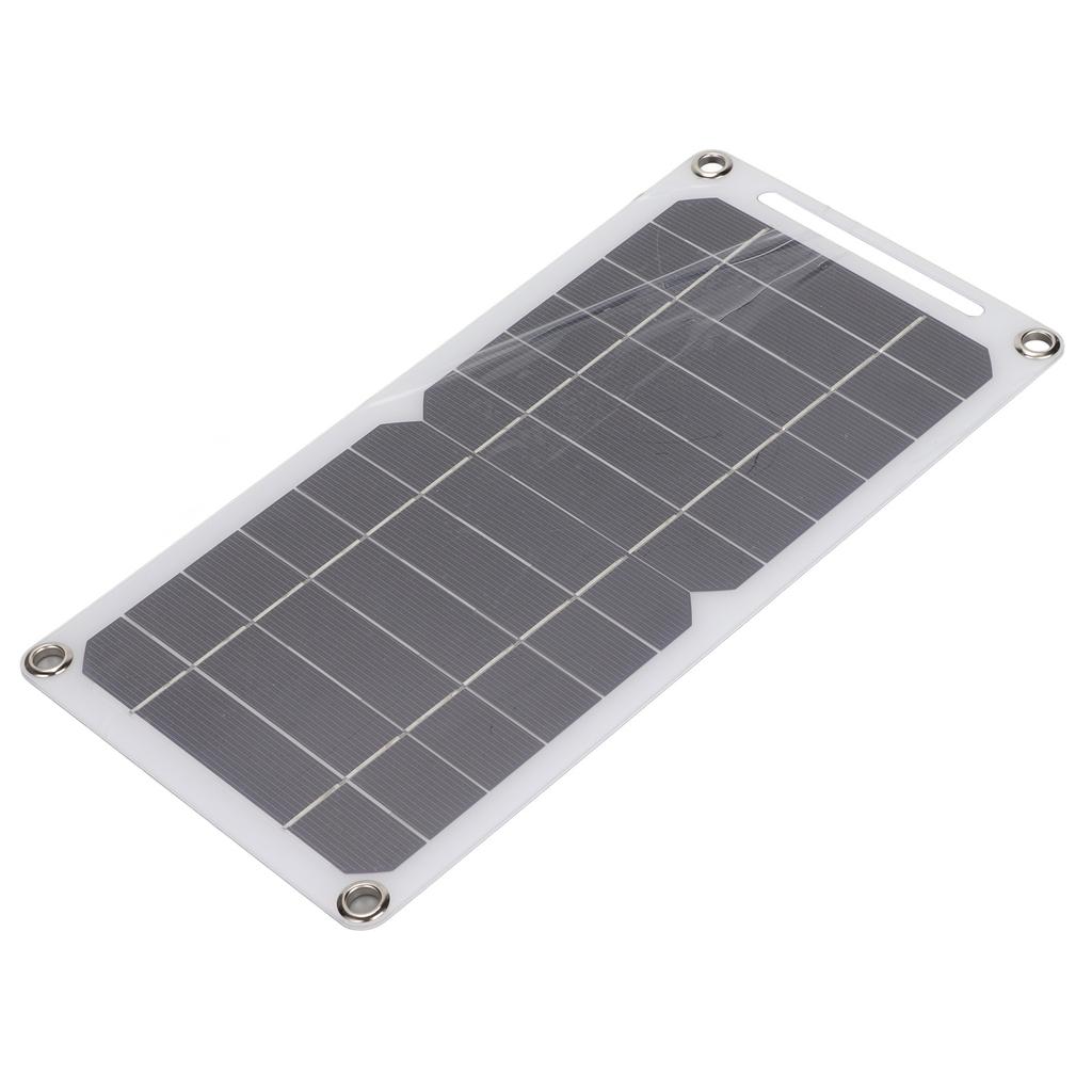Solarmodul 6W 5V Monokristallines Silizium Langlebig Semi-Flexibel Tragbares Solarmodul Ladegerät für