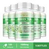 Grüntee-Extrakt-Kapseln, 1000 mg pro Portion, enthaltend 50 % EGCG und 98 % Polyphenole, leicht absorbierbar, GVO-frei, für Erwachsene geeignet.