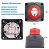 Battery Switch 1-2-Pun 12V 24V 48V 200A High Current Battery Power Off Switch Isolator for Truck Vehicle Trailer RV Boat Yacht