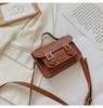 DIY Crossbody Bag Making Materials Kit PU Leather Cambridge Bags Sewing Set for Women Handmade Handbag Semi-finished Accessories