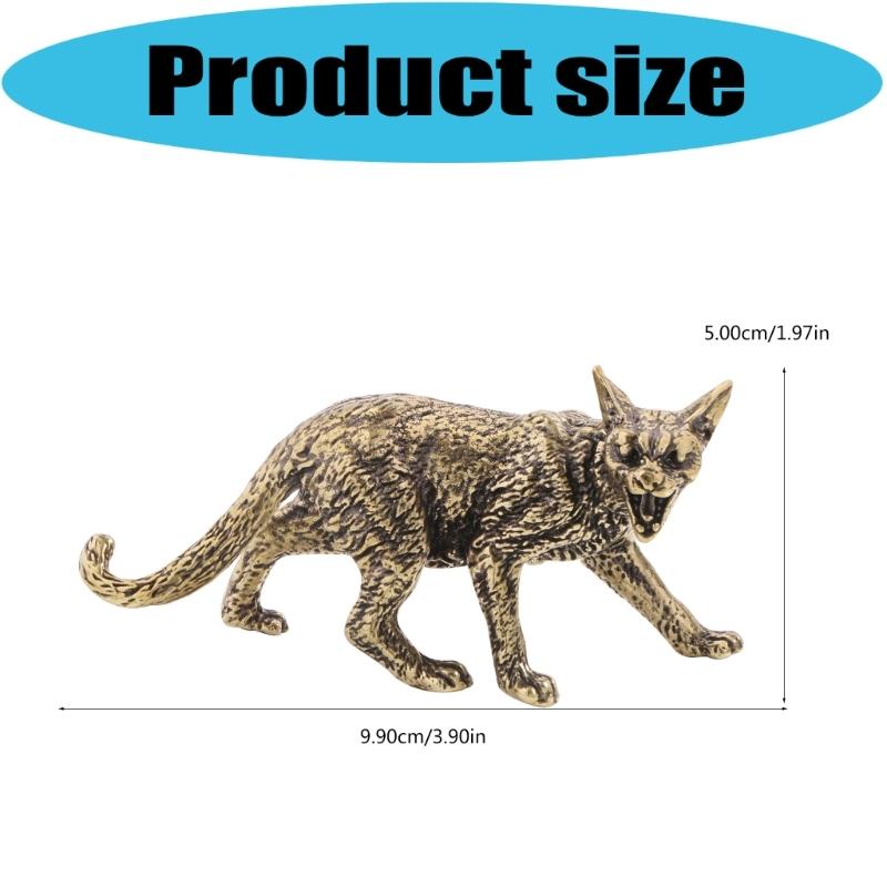 Animal Statues Figurines Retro Cats Statue Figurines Sculptures Tabletop Centerpieces Home Decors Collectibles Figurines