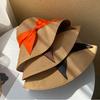 Hat Style Versatile Straw Woven Sweet Bow Sunscreen  Hatscaps Fishermen