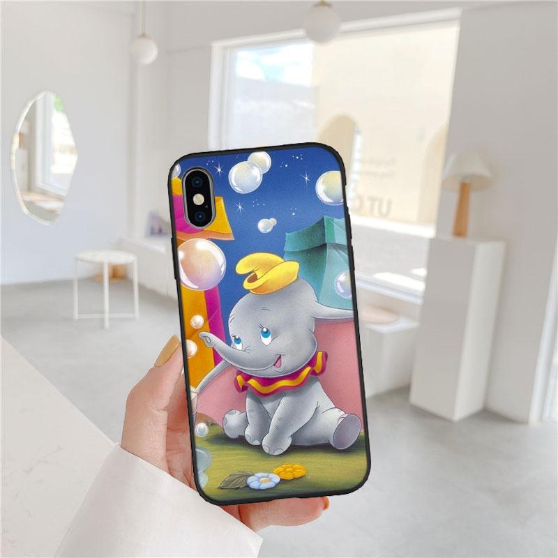 CJ38 Disney Dumbo Phone Case for Samsung Galaxy M06 M15 M16 M35 M55 M56 A36 A42 A50 A50S A51 A52 A32 A33 A05 A05S A06 A16 A20