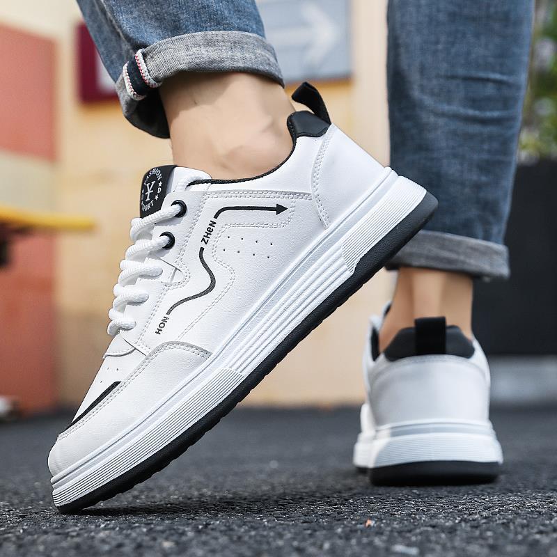 New summer breathable mesh casual sports shoes thick-soled wear-resistant board shoes