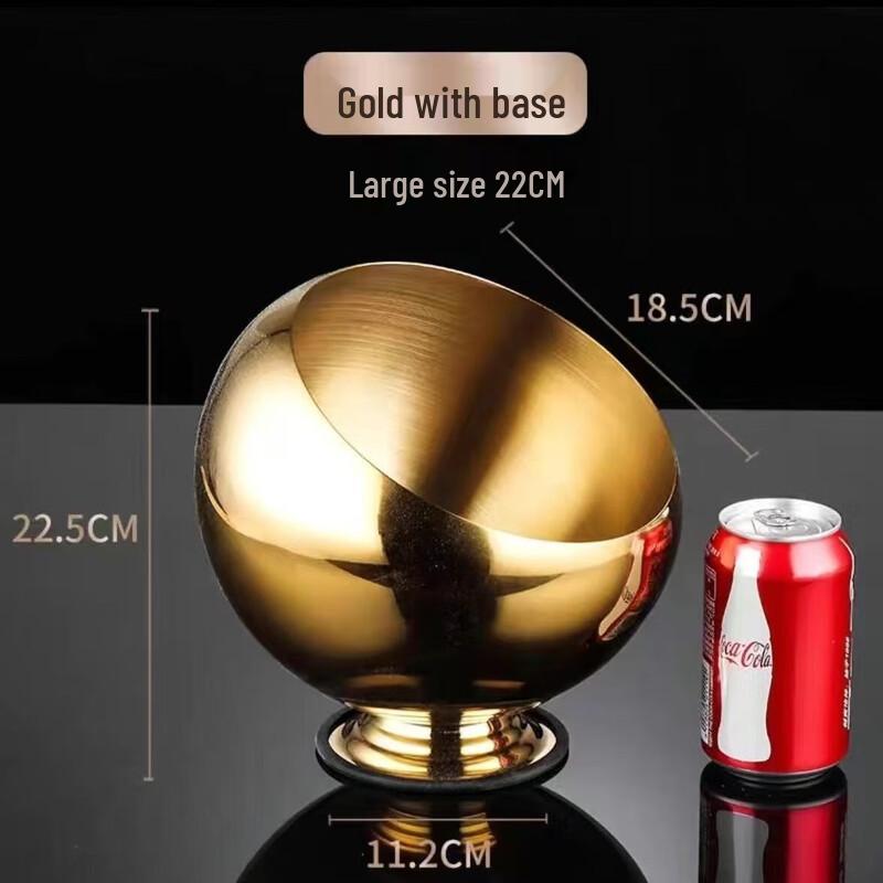 Thickened Stainless Steel Slanted Sauce Bowl