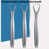 Stainless Steel Tongue U Scraper Professional Eliminate Bad Breath Oral Hygiene Care Tools