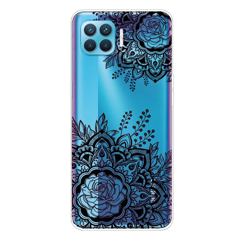 For OPPO Reno 4 Lite Case Transparent Soft TPU Silicon Phone Cover For OPPO Reno 4Z 5G Case Reno4 Lite Z A93 F17 Pro Clear Funda