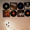6xRecords Display Racks Durable Record Display Stand Easy Install Floating Shelf