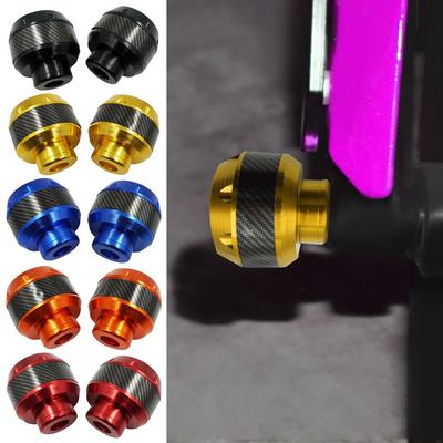 Langlebige E-Bike Dekoration Aluminiumlegierung Slider Cups Anti-Crash-Schutz Stoßfest Elektroroller Zubehör