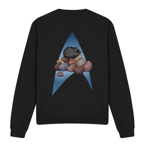 STAR TREK Unisex Adult Five Year Nap Sweatshirt