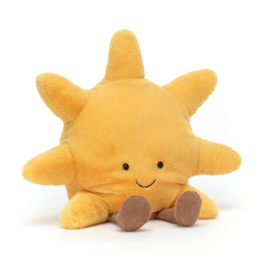 Jellycat Amuseables Sol Plysj Medium 12 Tommer - Sol Plysjleke - Morsom Gaveidé